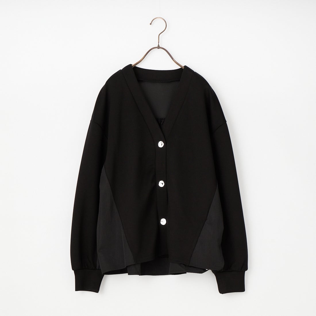 DIGNITE COLLIER [ディニテコリエ] カットカーブパンツ [80268708] 03 ﾌﾞﾗｯｸ