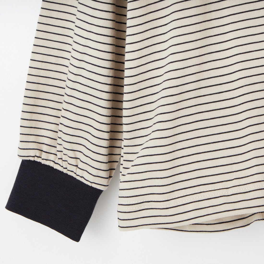 SLICK [スリック] マイクロボーダードローストリングTシャツ [5131007] 902 ECRU