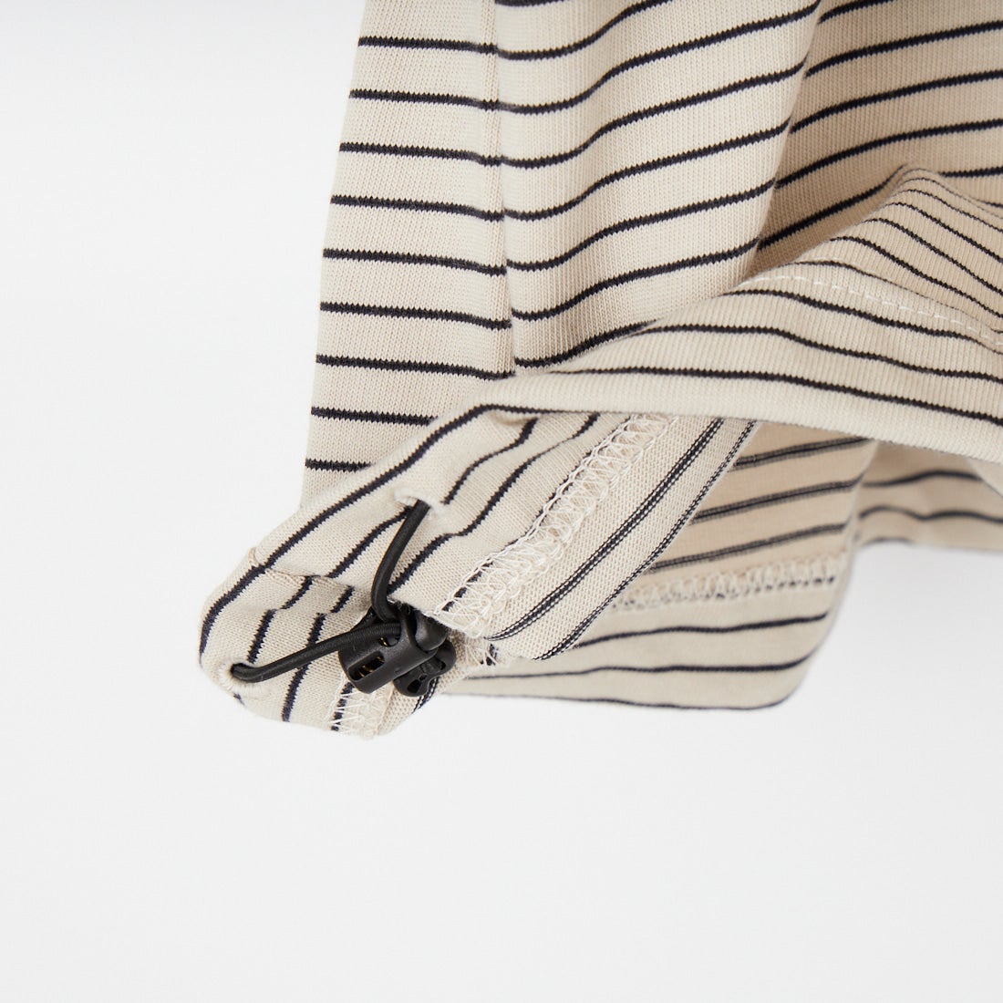 SLICK [スリック] マイクロボーダードローストリングTシャツ [5131007] 902 ECRU