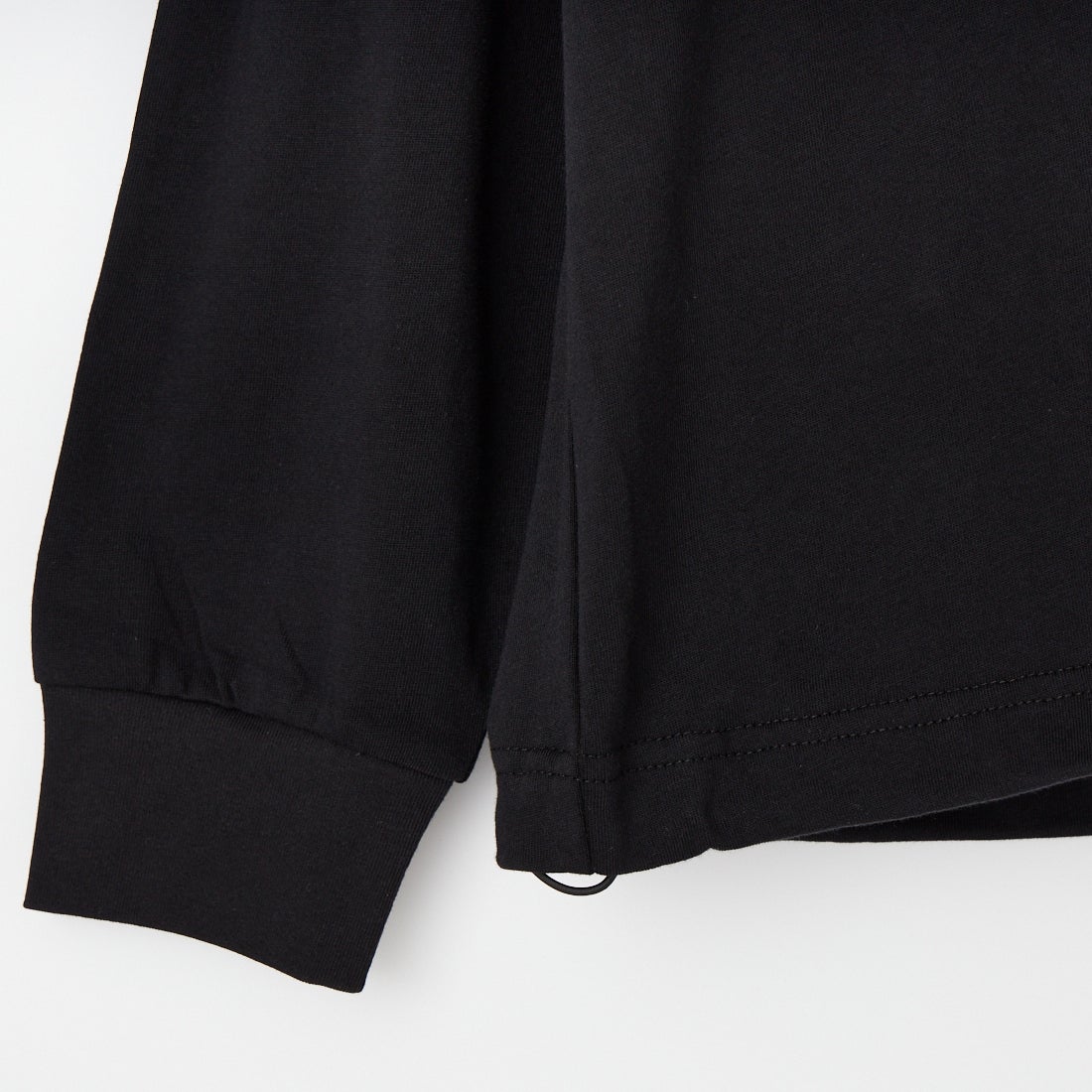 SLICK [スリック] コンパクトヤーンドローストリングTシャツ [5131006] 700 BLACK