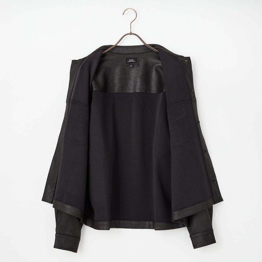 SLICK [スリック] シンセティックレザートラッカージャケット [5111047] 700 BLACK