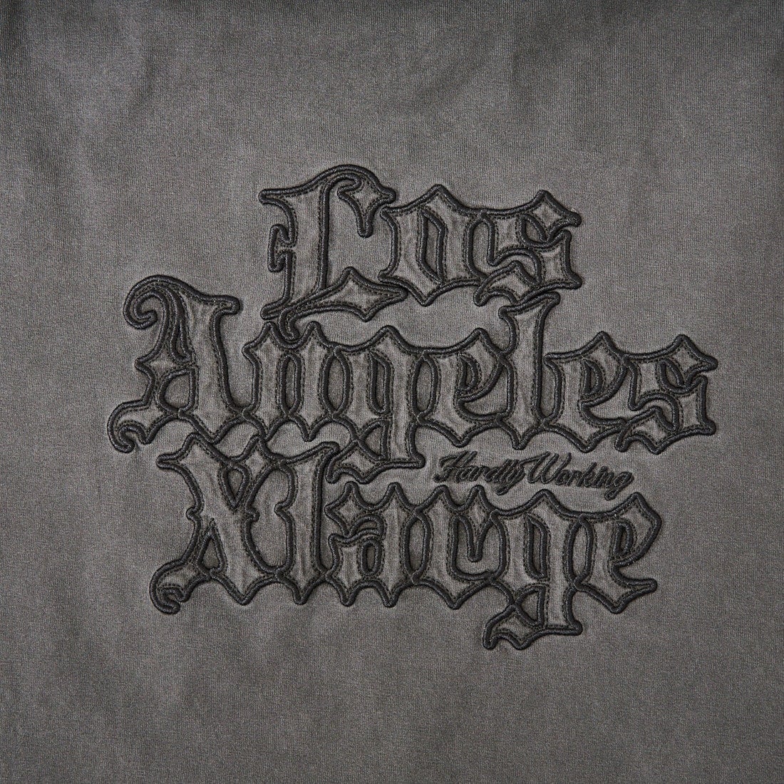 XLARGE [エクストララージ] オールドイングリッシュ パッチロングスリーブTシャツ  [101261011001] BLACK