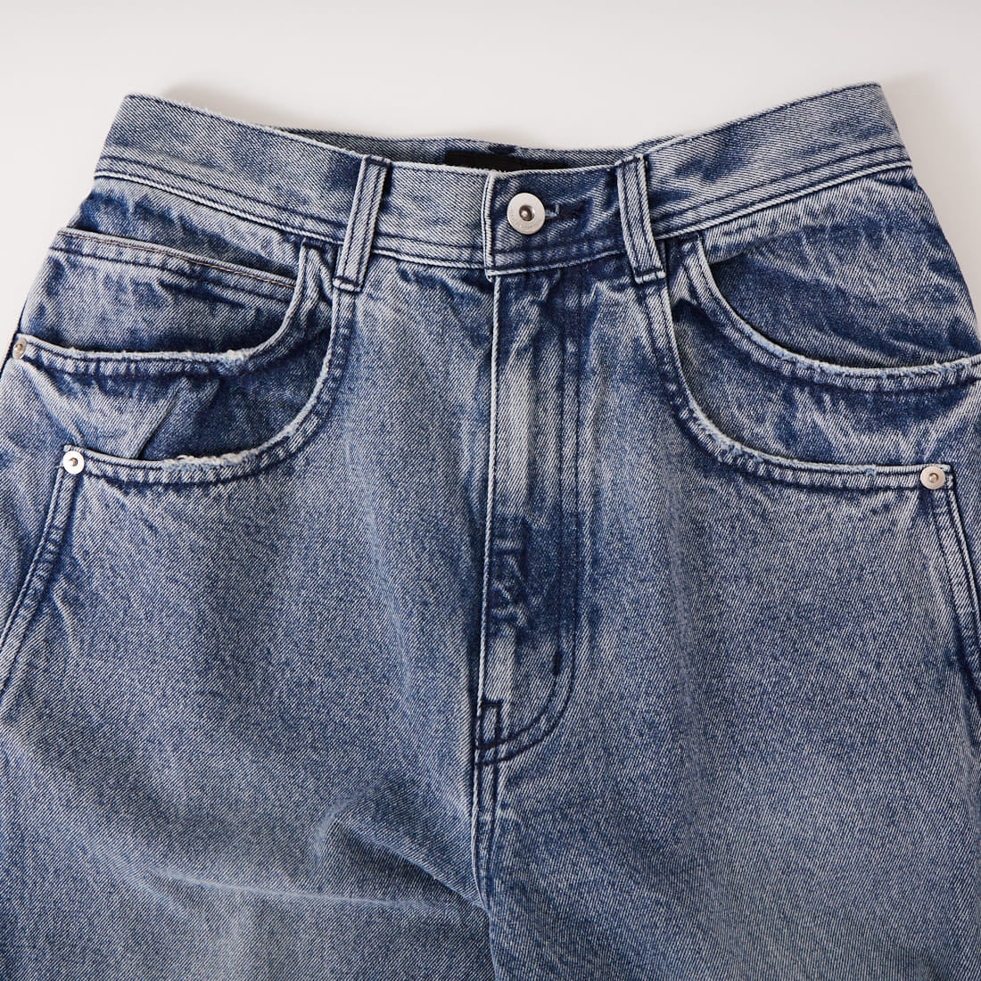 MAISON SPECIAL [メゾンスペシャル] ダブルポケットカラーデニム [21261465803] BLU