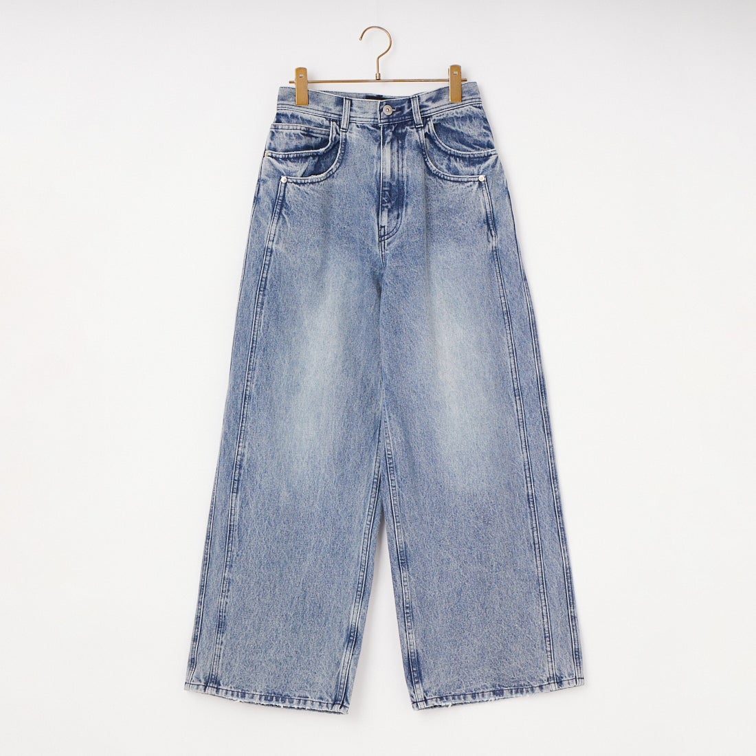 MAISON SPECIAL [メゾンスペシャル] ダブルポケットカラーデニム [21261465803] BLU