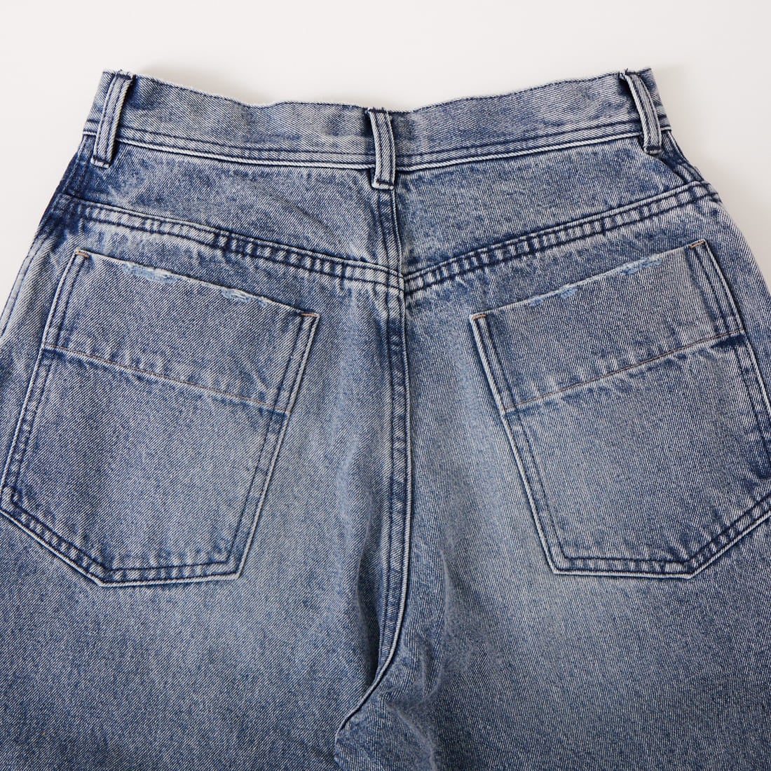 MAISON SPECIAL [メゾンスペシャル] ダブルポケットカラーデニム [21261465803] BLU