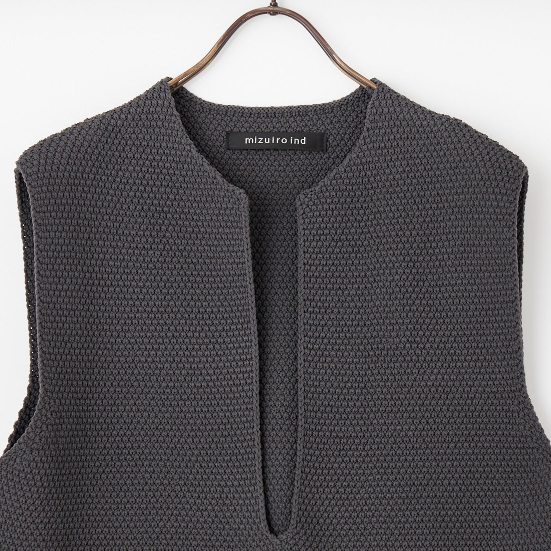 mizuiro ind [ミズイロインド] ディープVネックベスト [1-220075