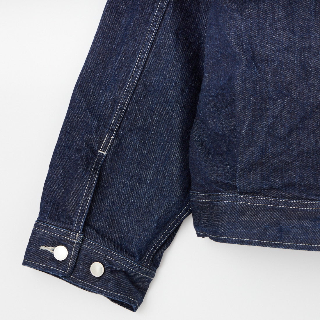 amne [アンヌ] 12.8ozデニムオミットブルゾン [AMN-BL-022] INDIGO