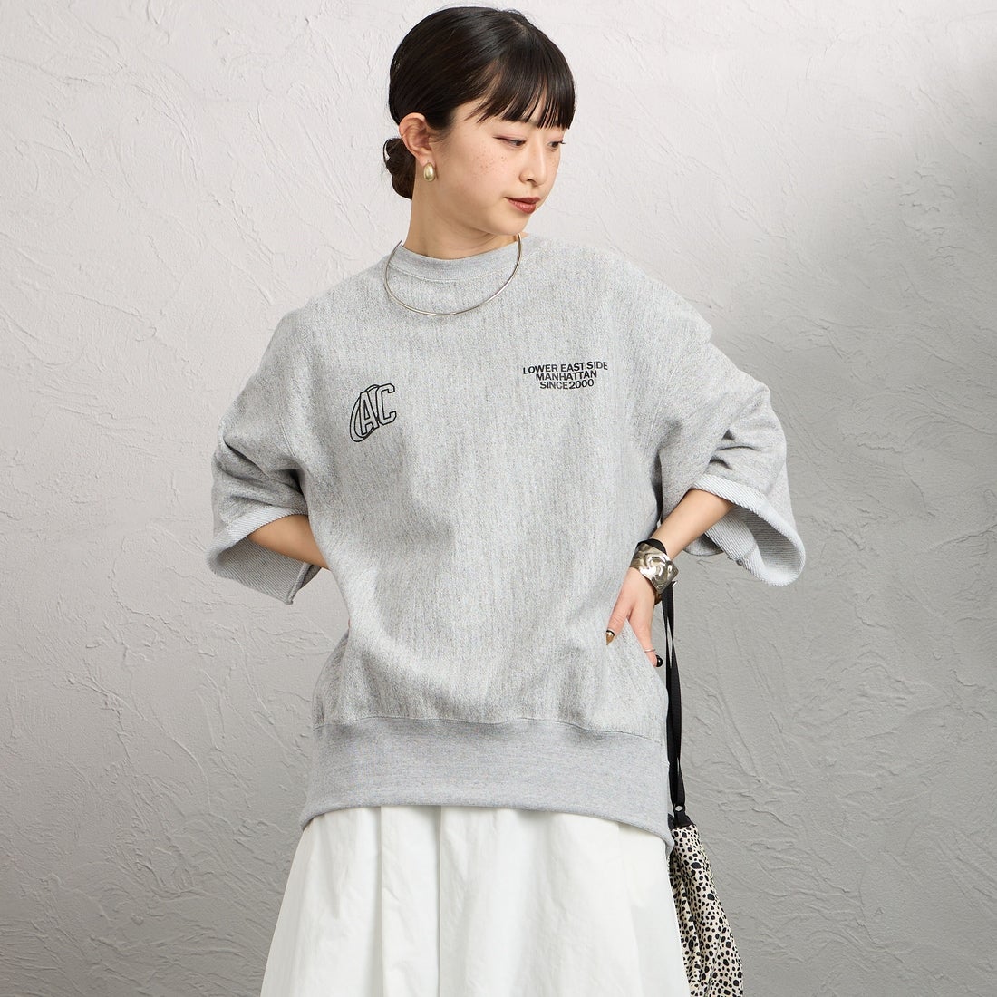 ﾓｸｸﾞﾚｰ&&モデル身長：150cm 着用サイズ：ONE SIZE&&