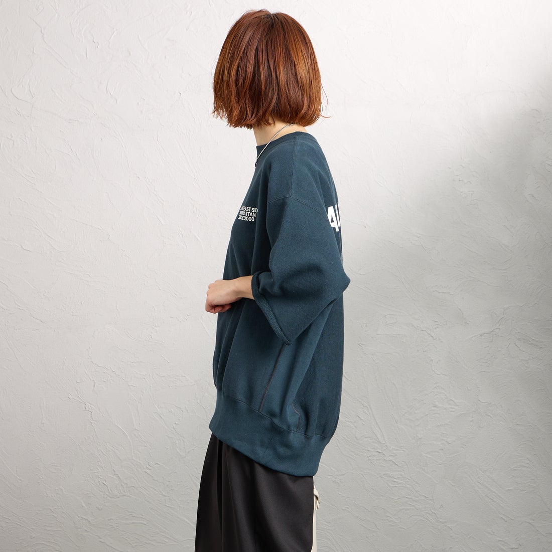 Americana [アメリカーナ] カットオフリバースウィーブスウェット [BRF-802A-2] ｽﾐｸﾛ