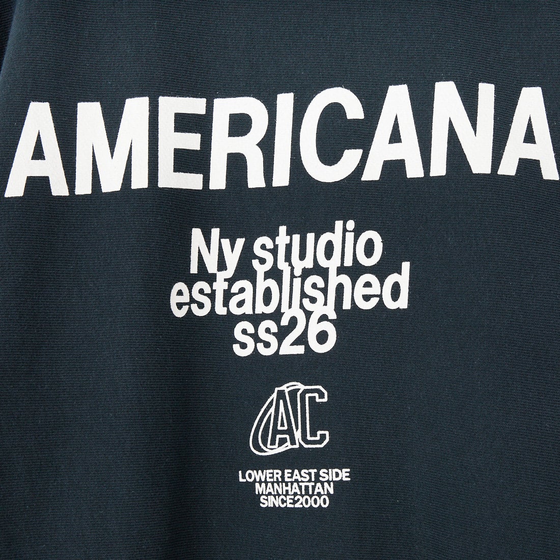 Americana [アメリカーナ] カットオフリバースウィーブスウェット [BRF-802A-2] ｽﾐｸﾛ