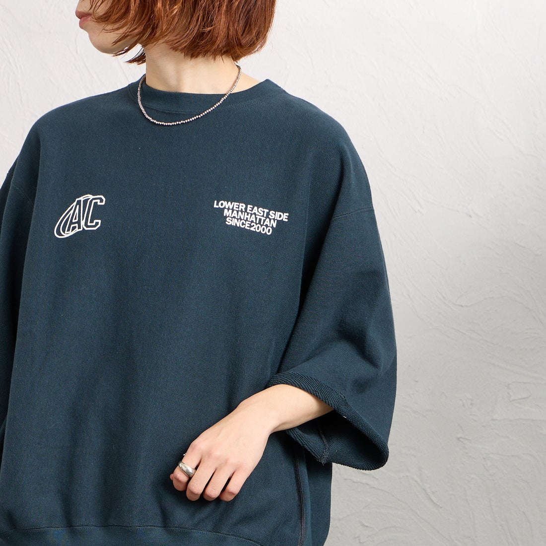 Americana [アメリカーナ] カットオフリバースウィーブスウェット [BRF-802A-2] ｽﾐｸﾛ