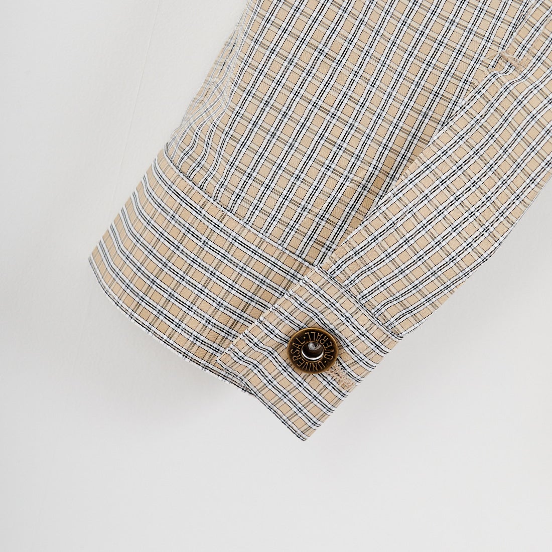 UNIVERSAL OVERALL [ユニバーサルオーバーオール] 別注 シャツトラッカージャケット [U2613401IN-JF] BEIGE CHEC