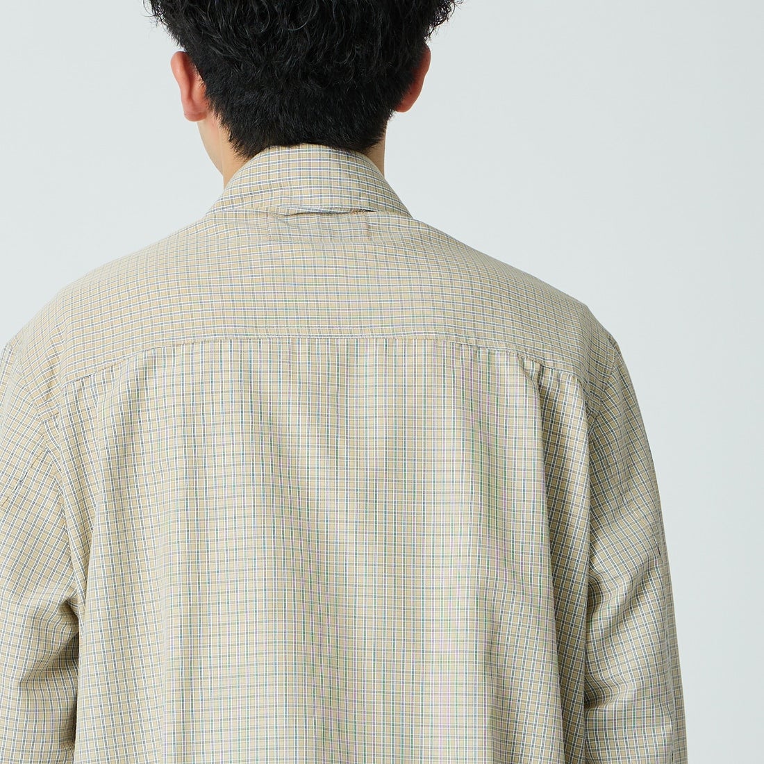 UNIVERSAL OVERALL [ユニバーサルオーバーオール] 別注 シャツトラッカージャケット [U2613401IN-JF] BEIGE CHEC