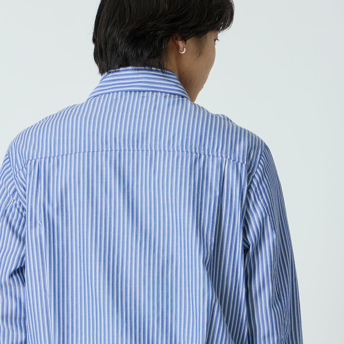UNIVERSAL OVERALL [ユニバーサルオーバーオール] 別注 シャツトラッカージャケット [U2613401IN-JF] BLUE STRIP
