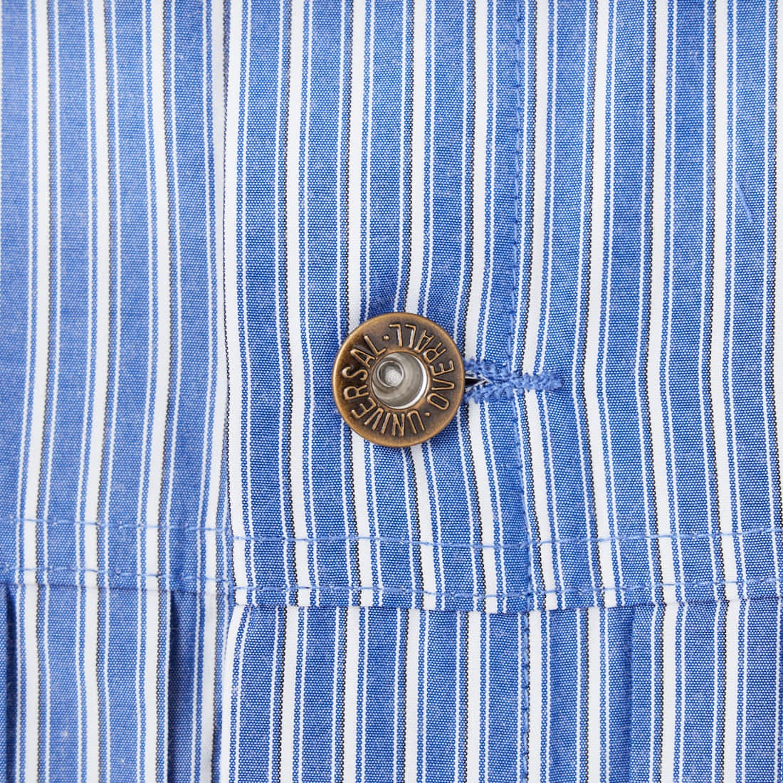 UNIVERSAL OVERALL [ユニバーサルオーバーオール] 別注 シャツトラッカージャケット [U2613401IN-JF] BLUE STRIP