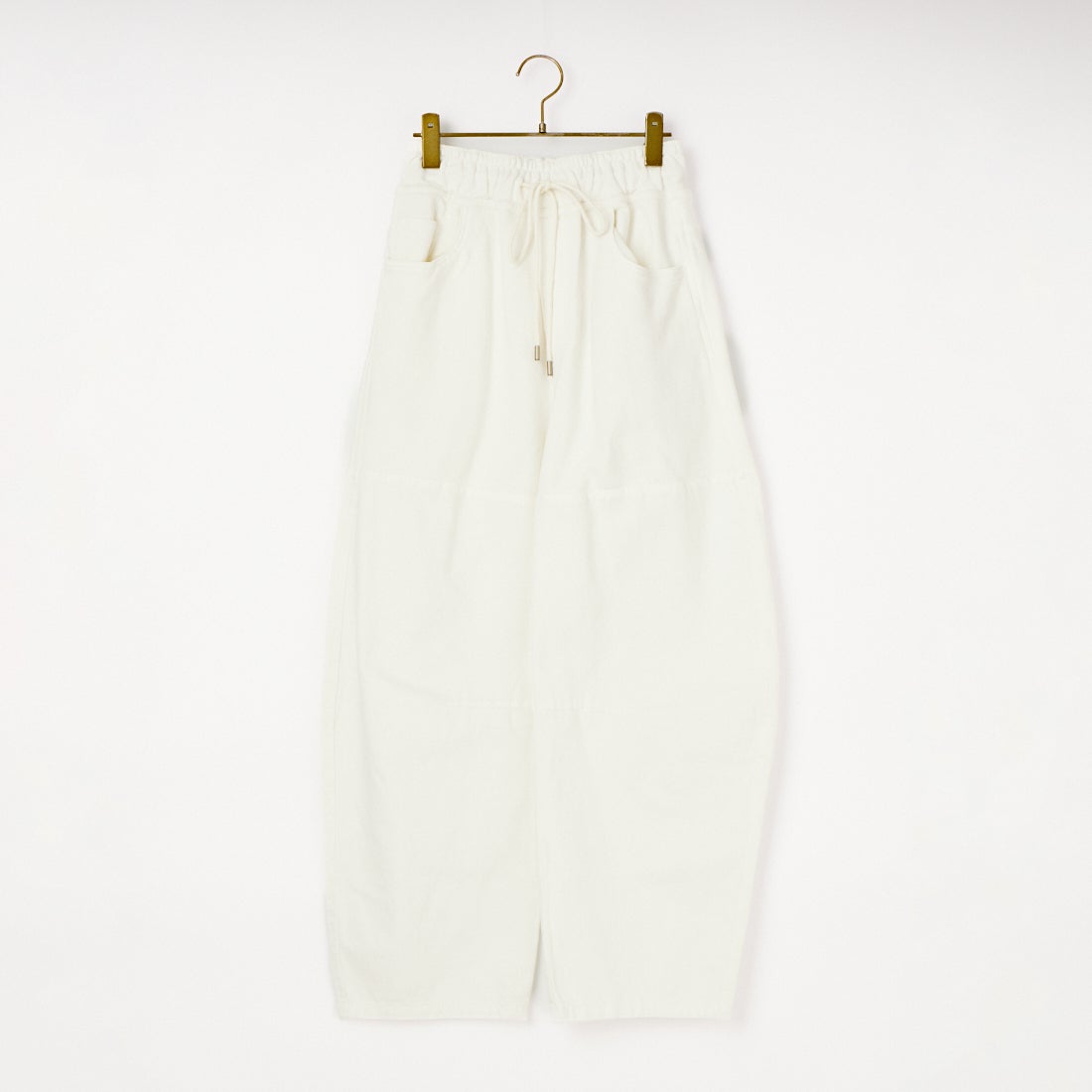 DIGNITE COLLIER [ディニテコリエ] ガーメントダイ切替パンツ [80267032] 031 ｵﾌﾎﾜｲﾄ