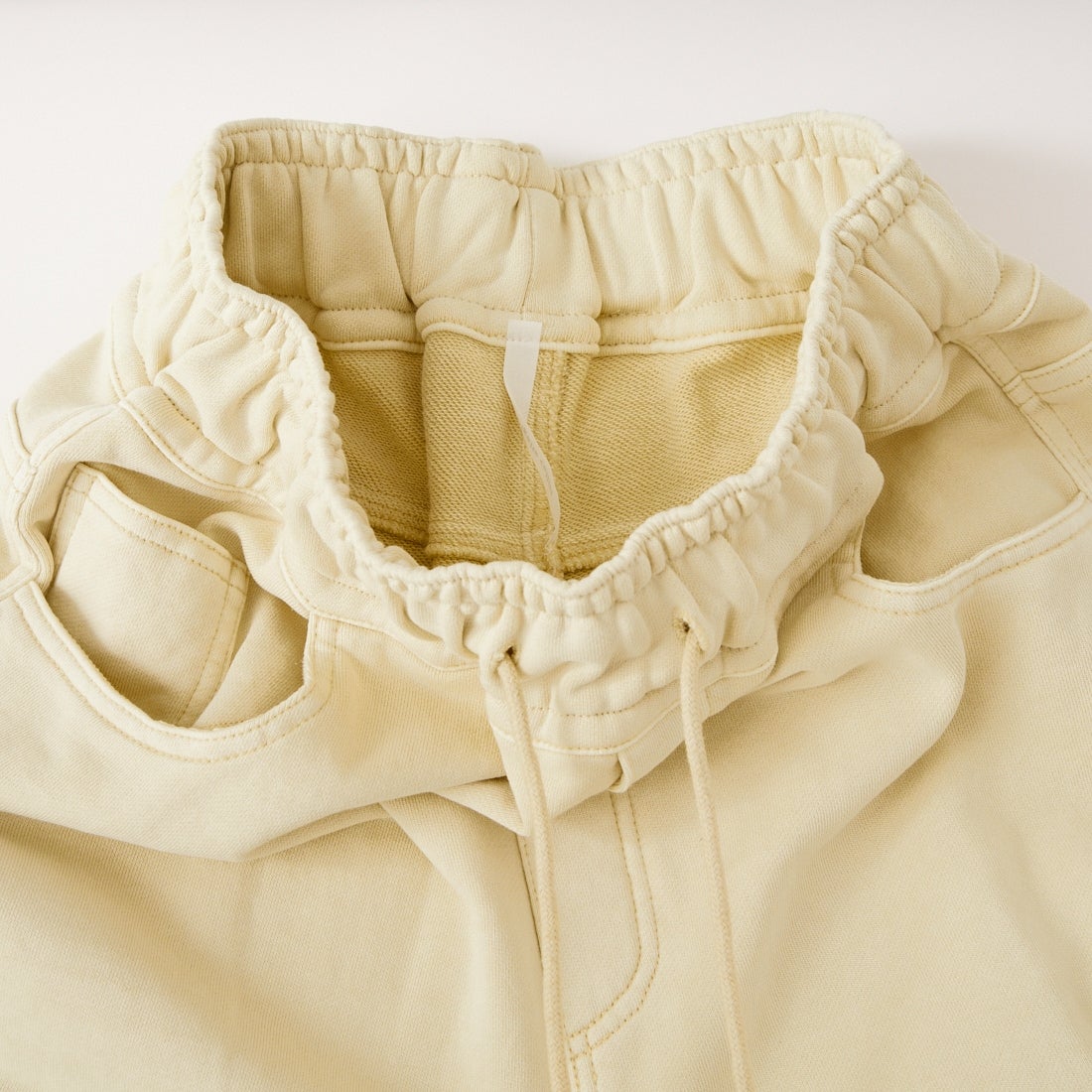 DIGNITE COLLIER [ディニテコリエ] ガーメントダイ切替パンツ [80267032] 033 ﾍﾞｰｼﾞｭ