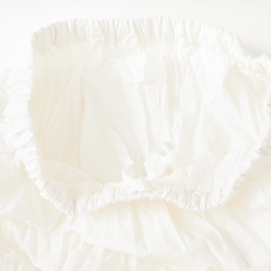 MARMARMAR [マーマーマー] レース切り替えタックボリュームスカート [2-860065] 11 OFF WHI