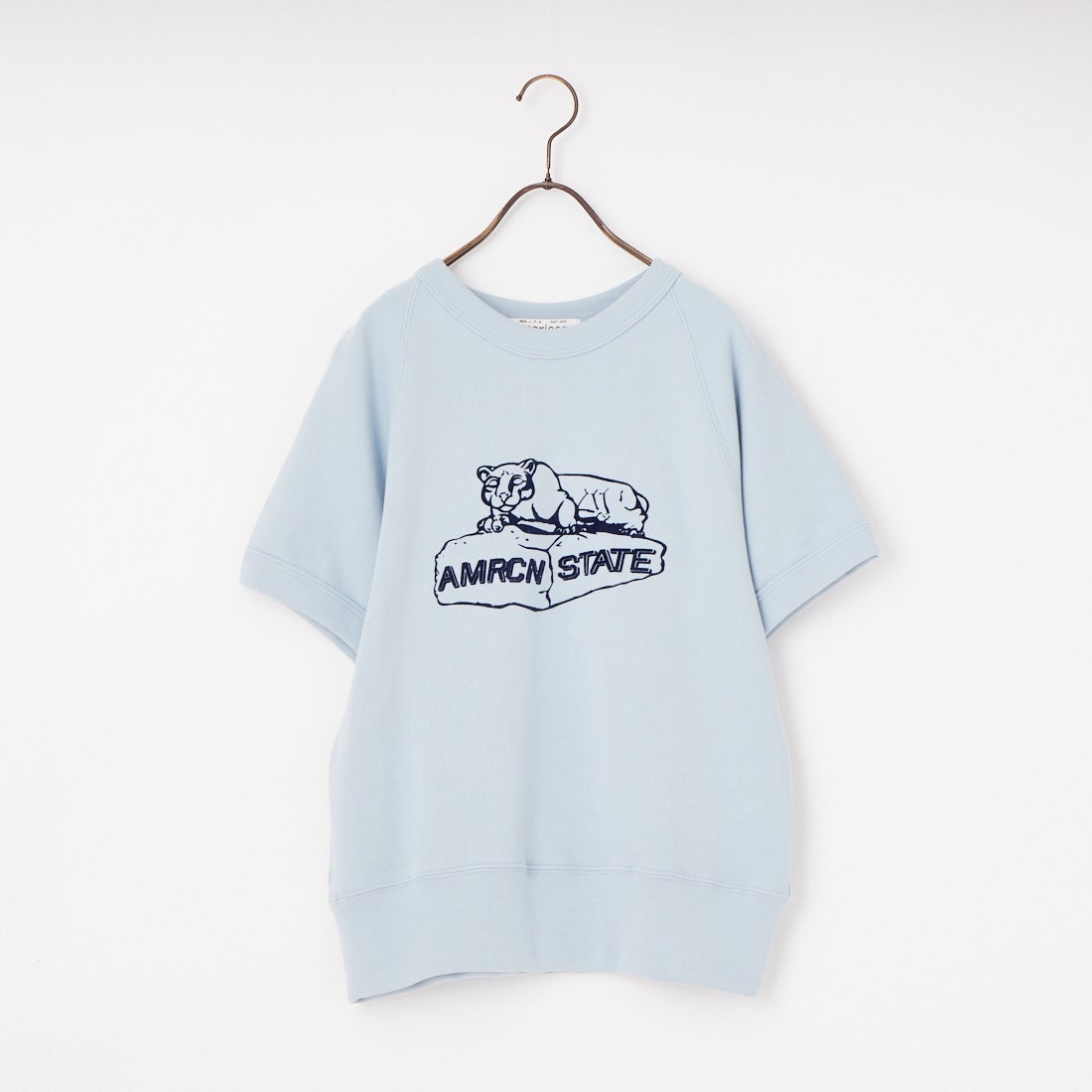 Americana [アメリカーナ] ショートスリーブラグランスウェット [BRF-800A-2] LTﾌﾞﾙｰ