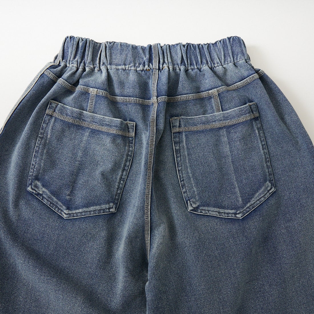 KHA:KI [カーキ] インディゴテリーワイドパンツ [MIL26HPT3254] LTINDIGO