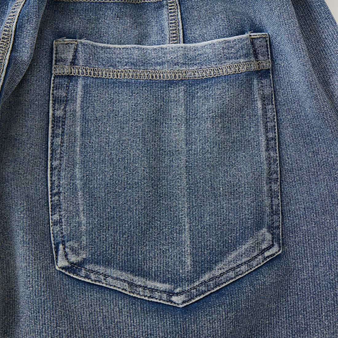 KHA:KI [カーキ] インディゴテリーワイドパンツ [MIL26HPT3254] LTINDIGO