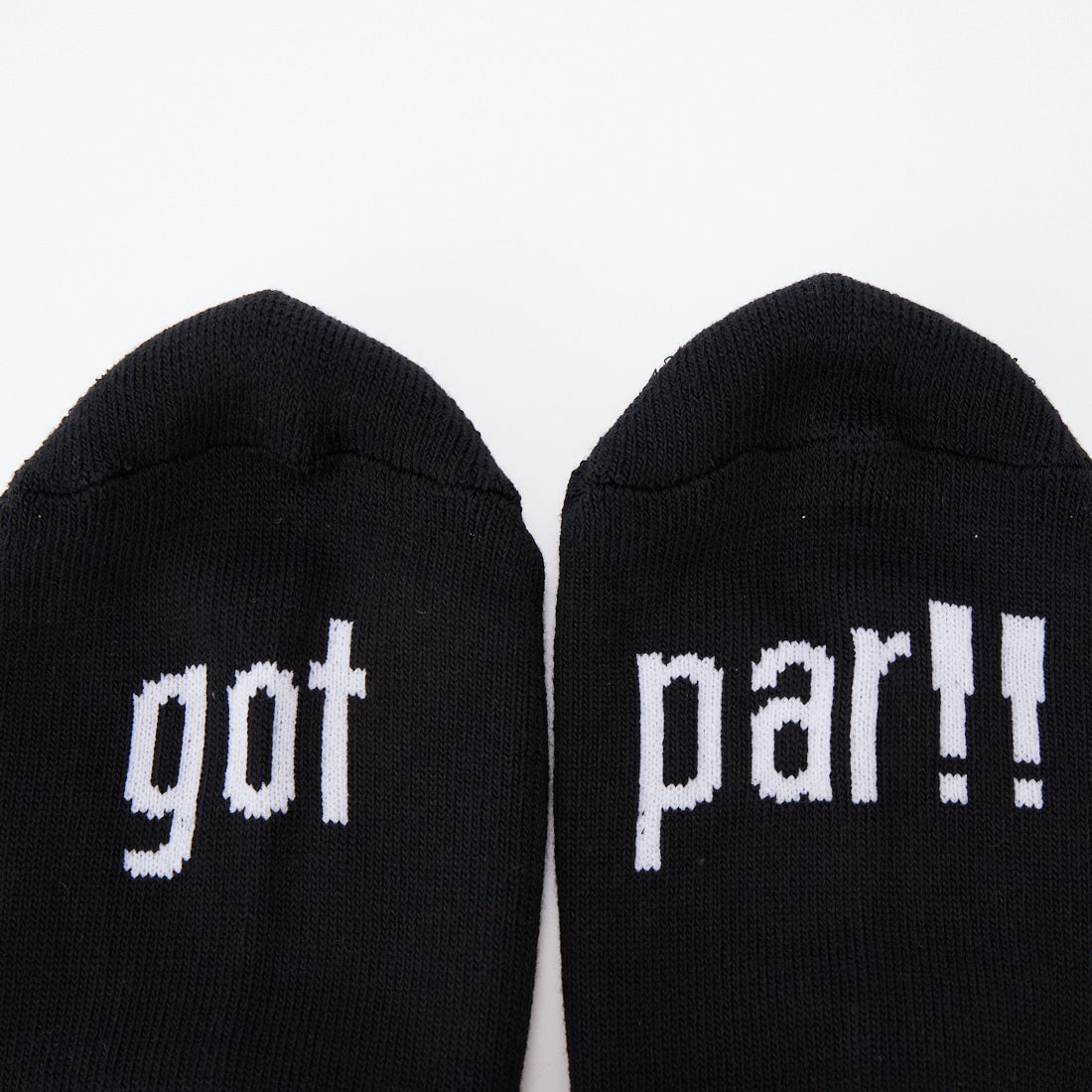 NEW VINTAGE GOLF [ニュービンテージゴルフ] NVG GOT PAR3 ソックス [NVG-0316-2] BLACK