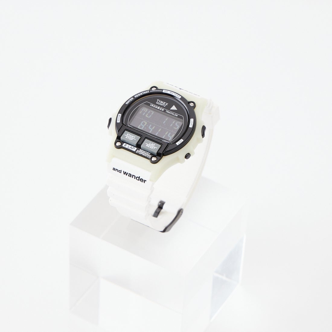and wander [アンドワンダー] TIMEX×and wander IRONMAN 8-LAP [5744987348] WHITE