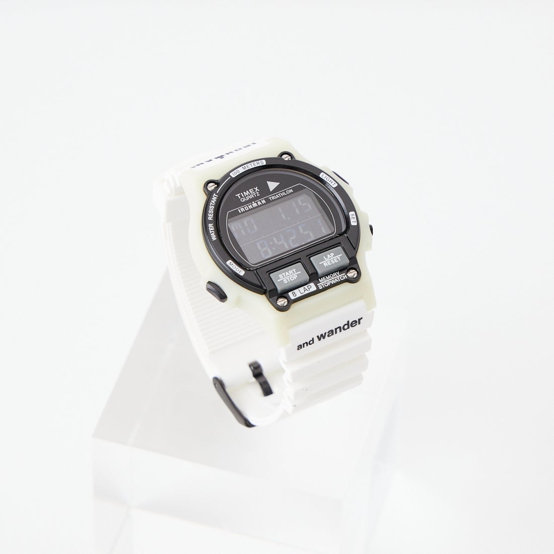 and wander [アンドワンダー] TIMEX×and wander IRONMAN 8-LAP [5744987348] WHITE