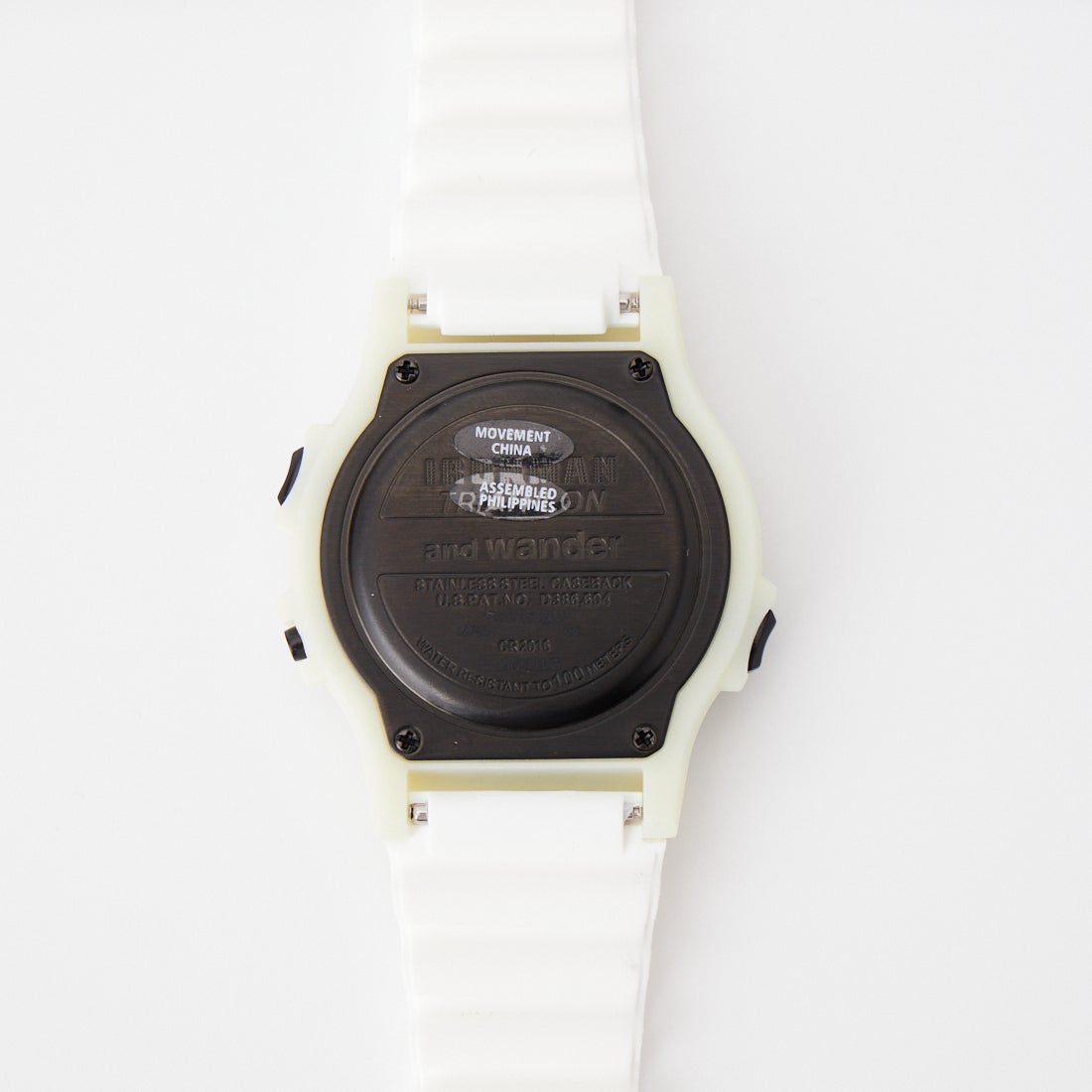 and wander [アンドワンダー] TIMEX×and wander IRONMAN 8-LAP [5744987348] WHITE
