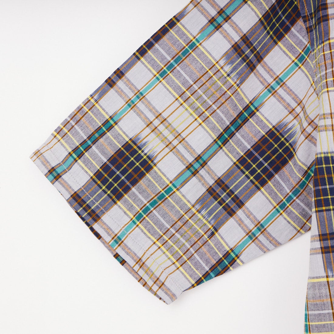 South2West8 [サウスツーウエストエイト] マドラスチェック カバナシャツ [SX699] A BLUE