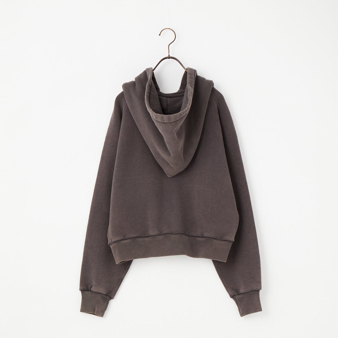 THE NORTH FACE PURPLE LABEL [ザ ノースフェイス パープルレーベル] ガーメントダイ フィールドクロップドフーディ [N26SH009] CH CHARCOA