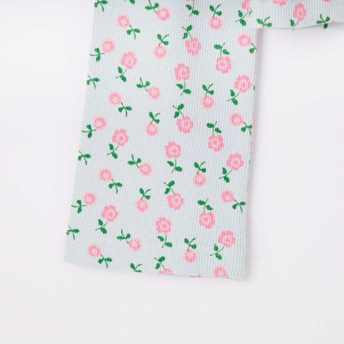 HOLIDAY [ホリデイ] スーパーリブ パデッドショルダークルーネックトップス [26101034] BLUE