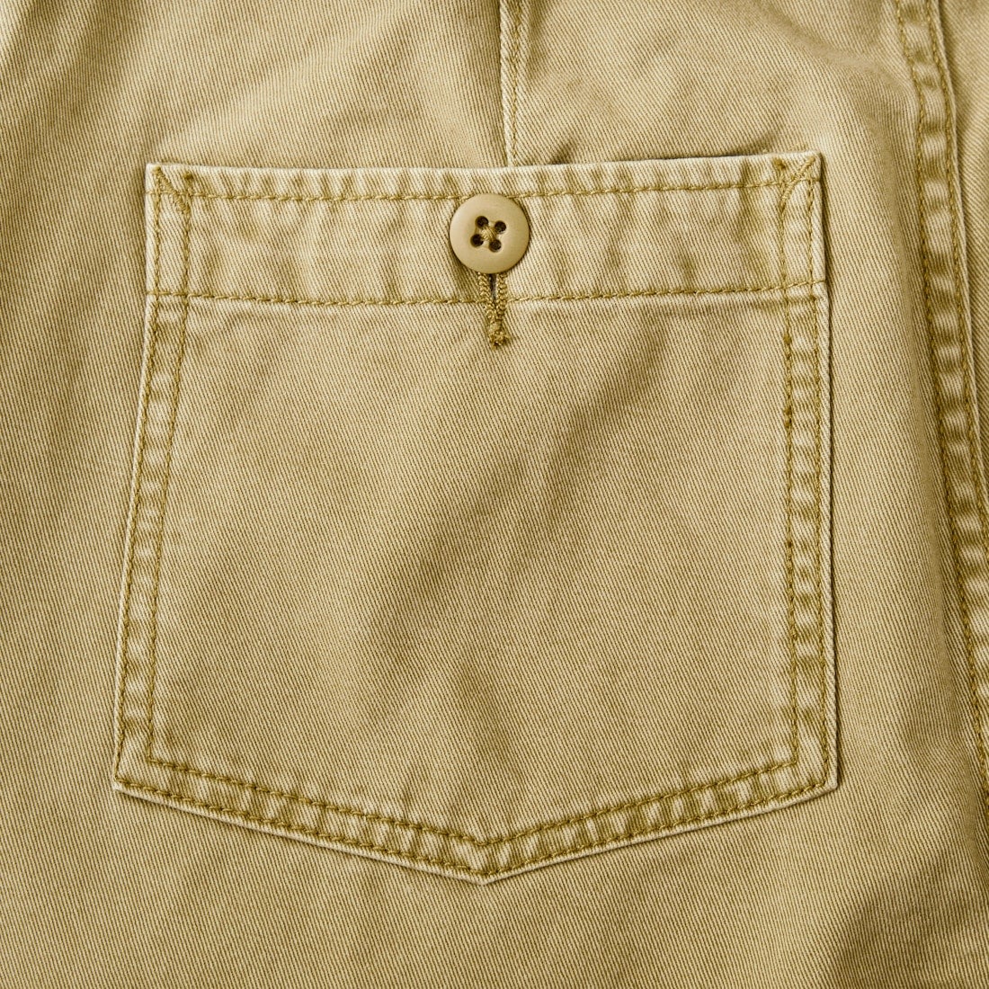 KHA:KI [カーキ] オーバルワイドトラウザー [MIL26HPT3250] BEIGE