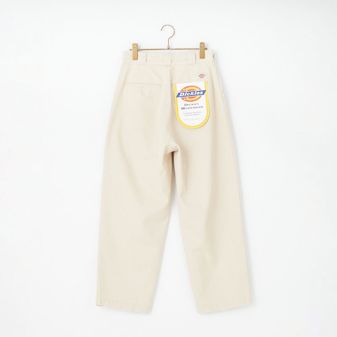 HOLIDAY [ホリデイ] Dickies ドローストリングダメージ2タックパンツ [26102042] ECRU