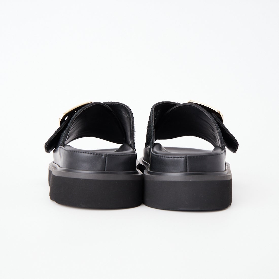 MOHI [モヒ] ビッグバックルサンダル [1-1902466-BR] NEGRO