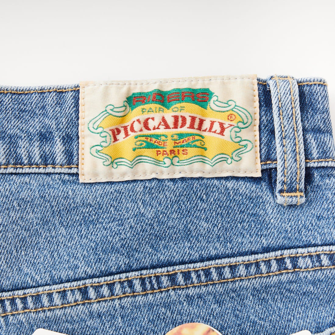 PICCADILLY [ピカデリー] CHLOE セミフレアデニム [PC261-251324] BLUE