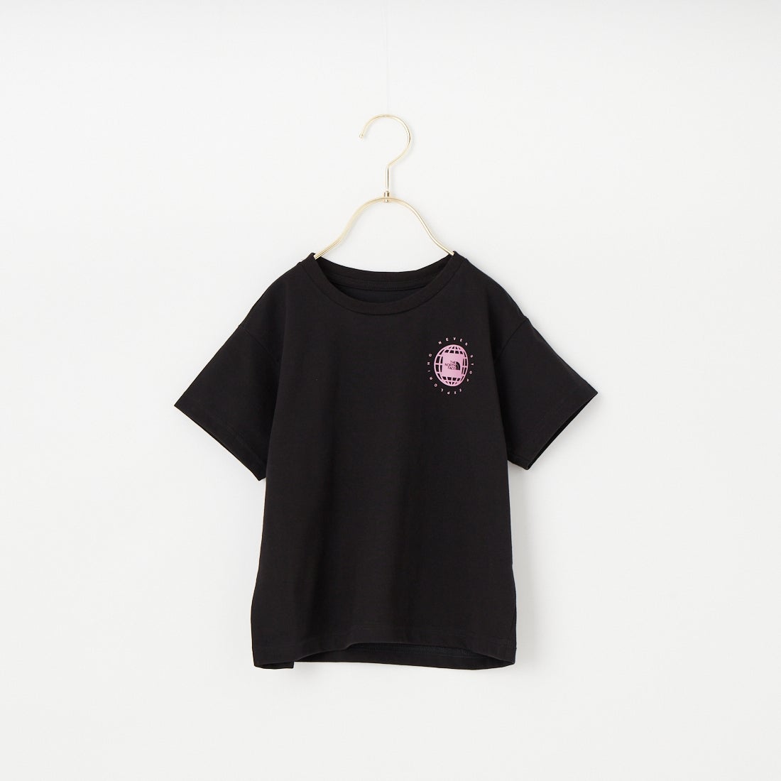 THE NORTH FACE [ザ ノースフェイス] トドラー ショートスリーブジオスクエアロゴTシャツ [NTT32646] K