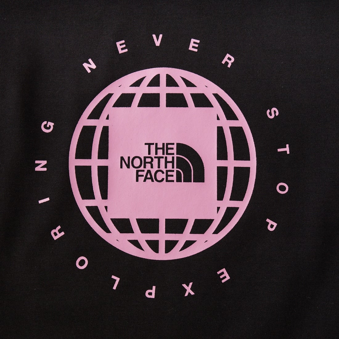 THE NORTH FACE [ザ ノースフェイス] キッズ ショートスリーブジオスクエアロゴTシャツ [NTJ32646] K
