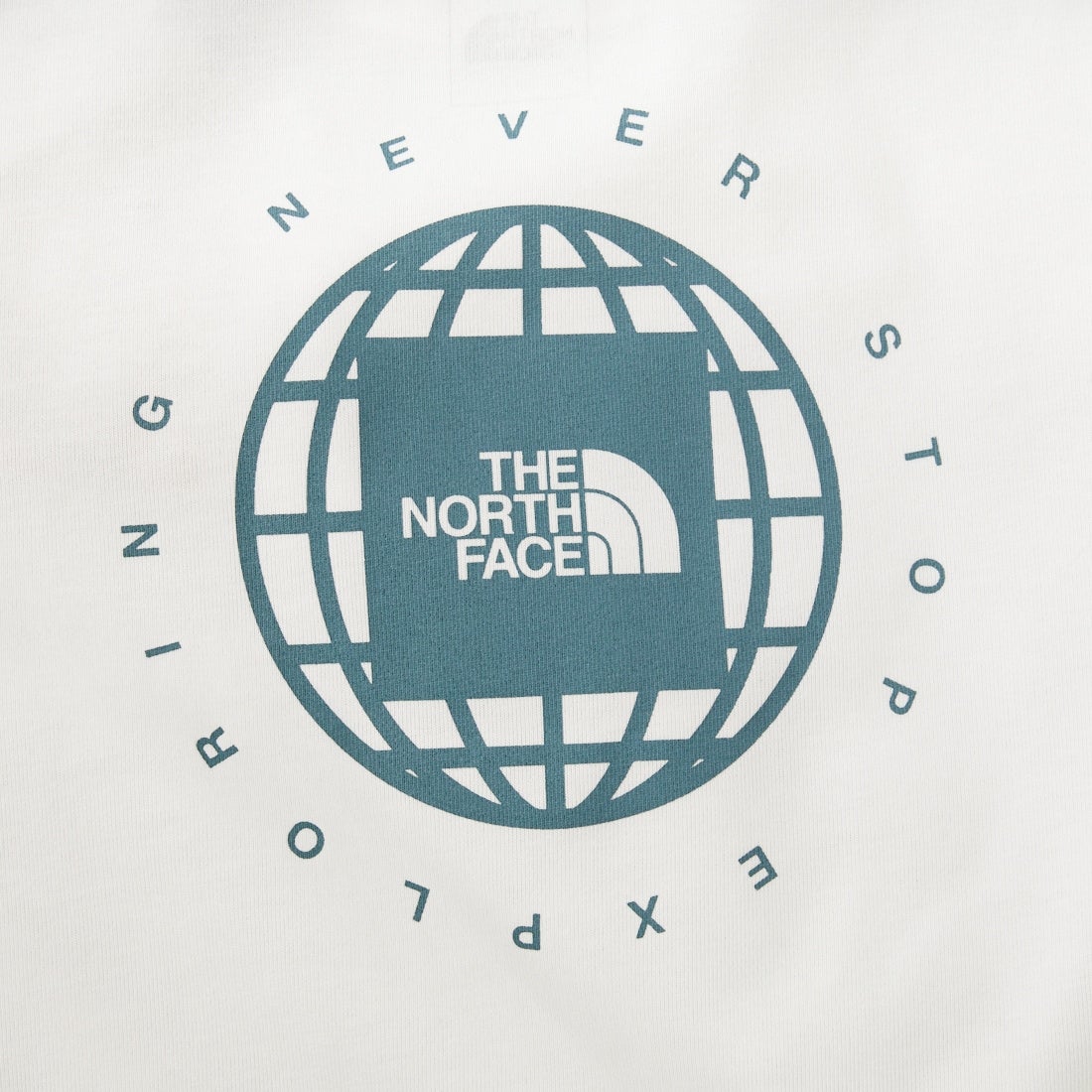 THE NORTH FACE [ザ ノースフェイス] キッズ ショートスリーブジオスクエアロゴTシャツ [NTJ32646] W
