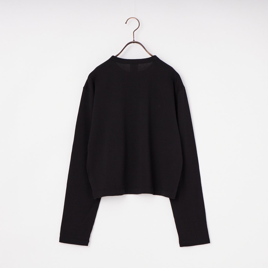 ORCIVAL [オーシバル] クルーネックカーディガン [OR-C0530SEF] BLACK