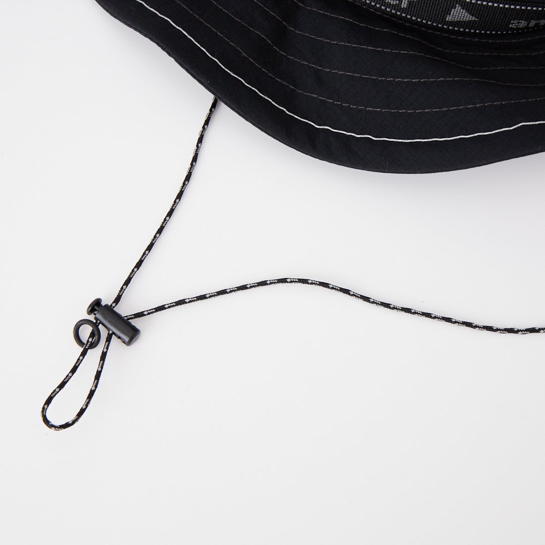 and wander [アンドワンダー] ジャガードテープハット [5745976242] BLACK