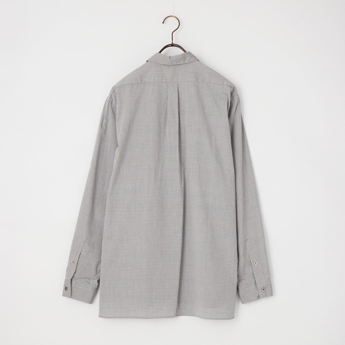 STILL BY HAND [スティルバイハンド] レギュラーカラーシャツ [SH00221] GREY CHECK