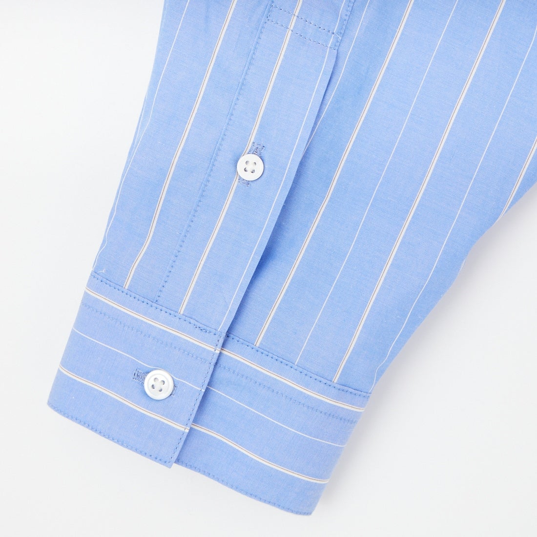 STILL BY HAND [スティルバイハンド] レギュラーカラーシャツ [SH00221] BLU STRIPE