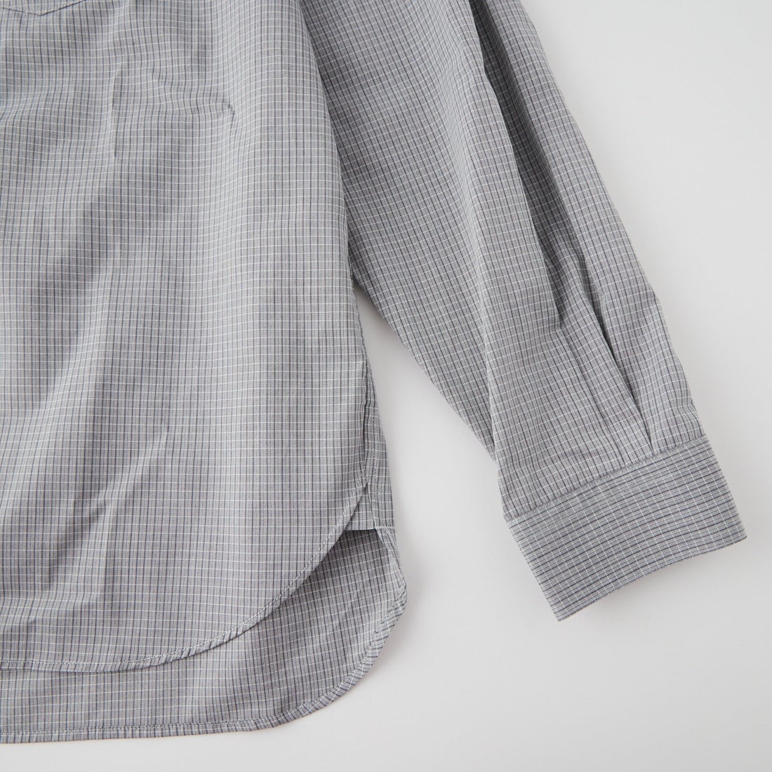 STILL BY HAND [スティルバイハンド] レギュラーカラーシャツ [SH00221] GREY CHECK