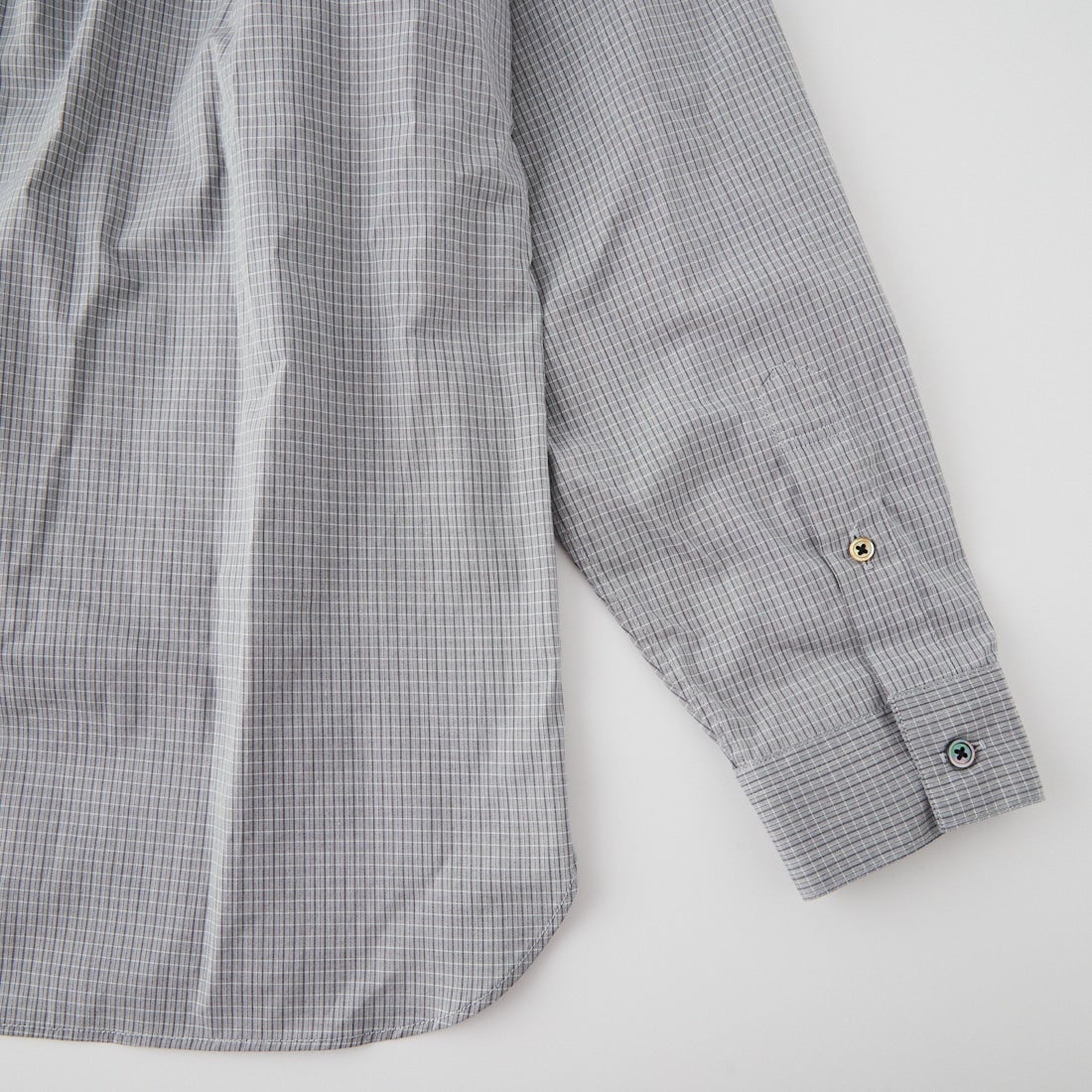 STILL BY HAND [スティルバイハンド] レギュラーカラーシャツ [SH00221] GREY CHECK