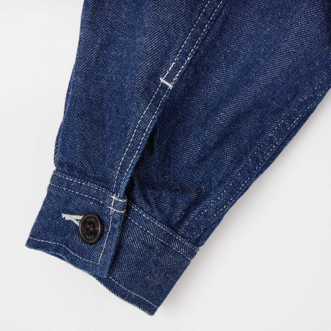 DANTON [ダントン] 11oz ショート丈ノーカラーデニムジャケット [DT-A0670KDM] INDIGO