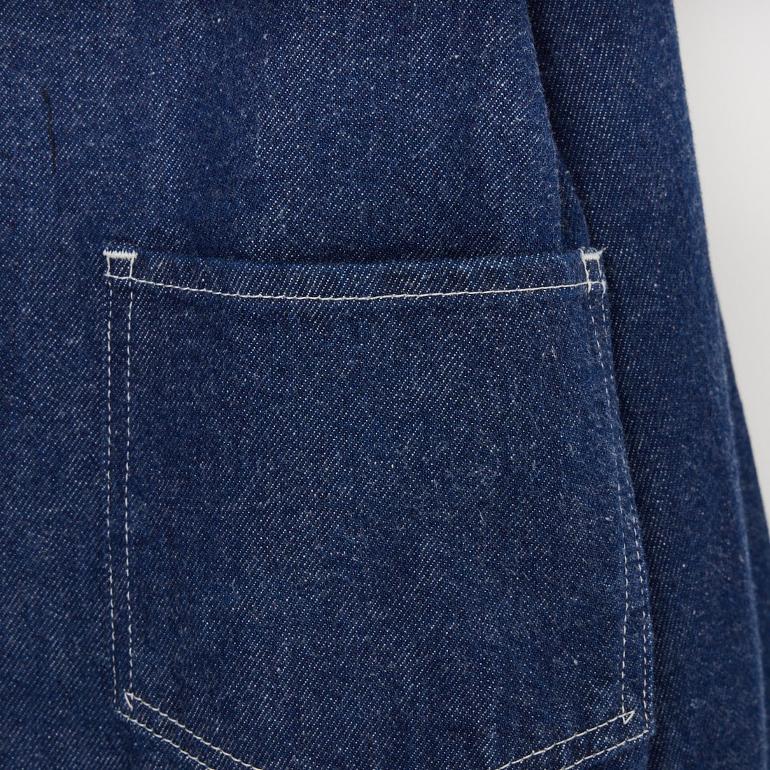 DANTON [ダントン] 11oz ショート丈ノーカラーデニムジャケット [DT-A0670KDM] INDIGO