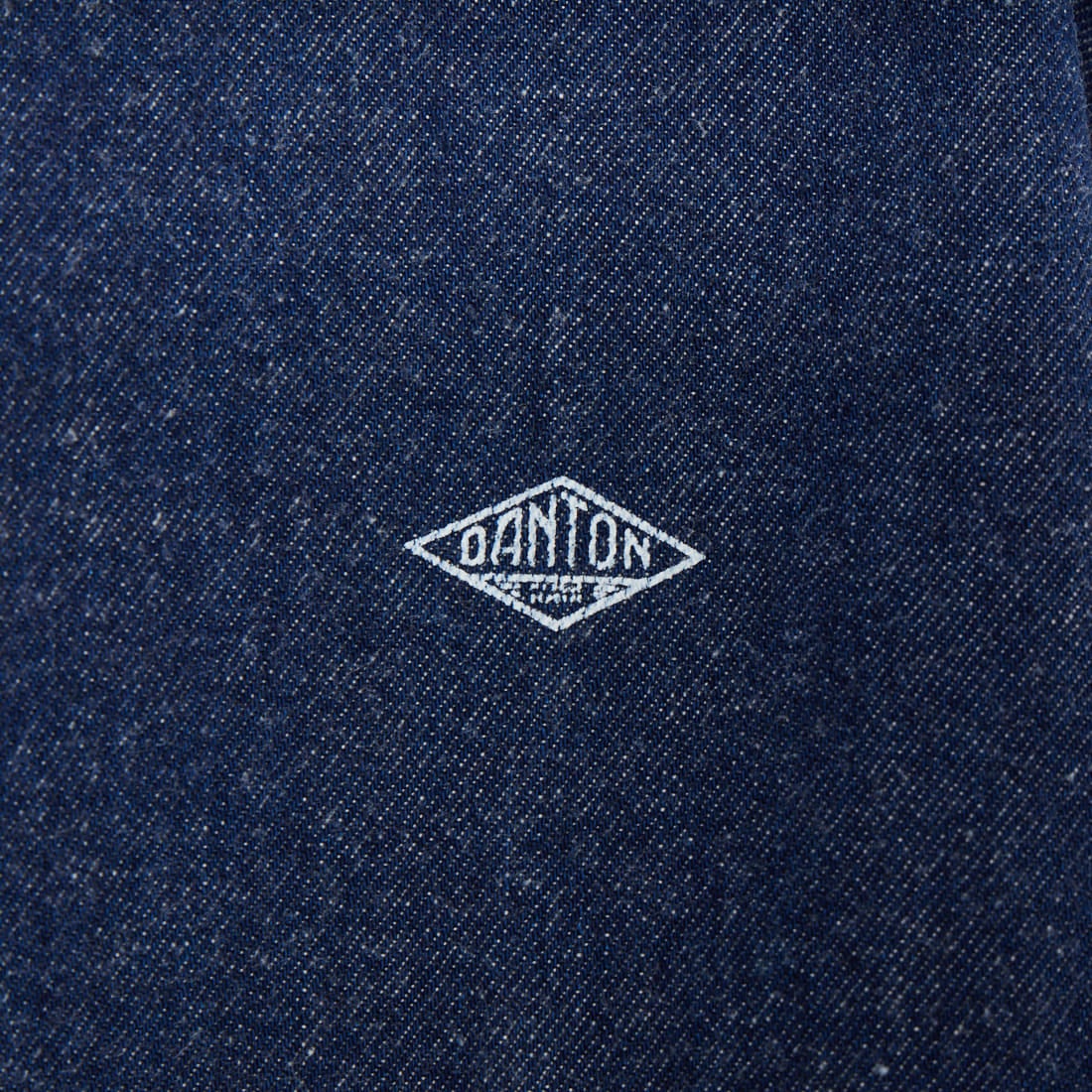 DANTON [ダントン] 11oz ショート丈ノーカラーデニムジャケット [DT-A0670KDM] INDIGO