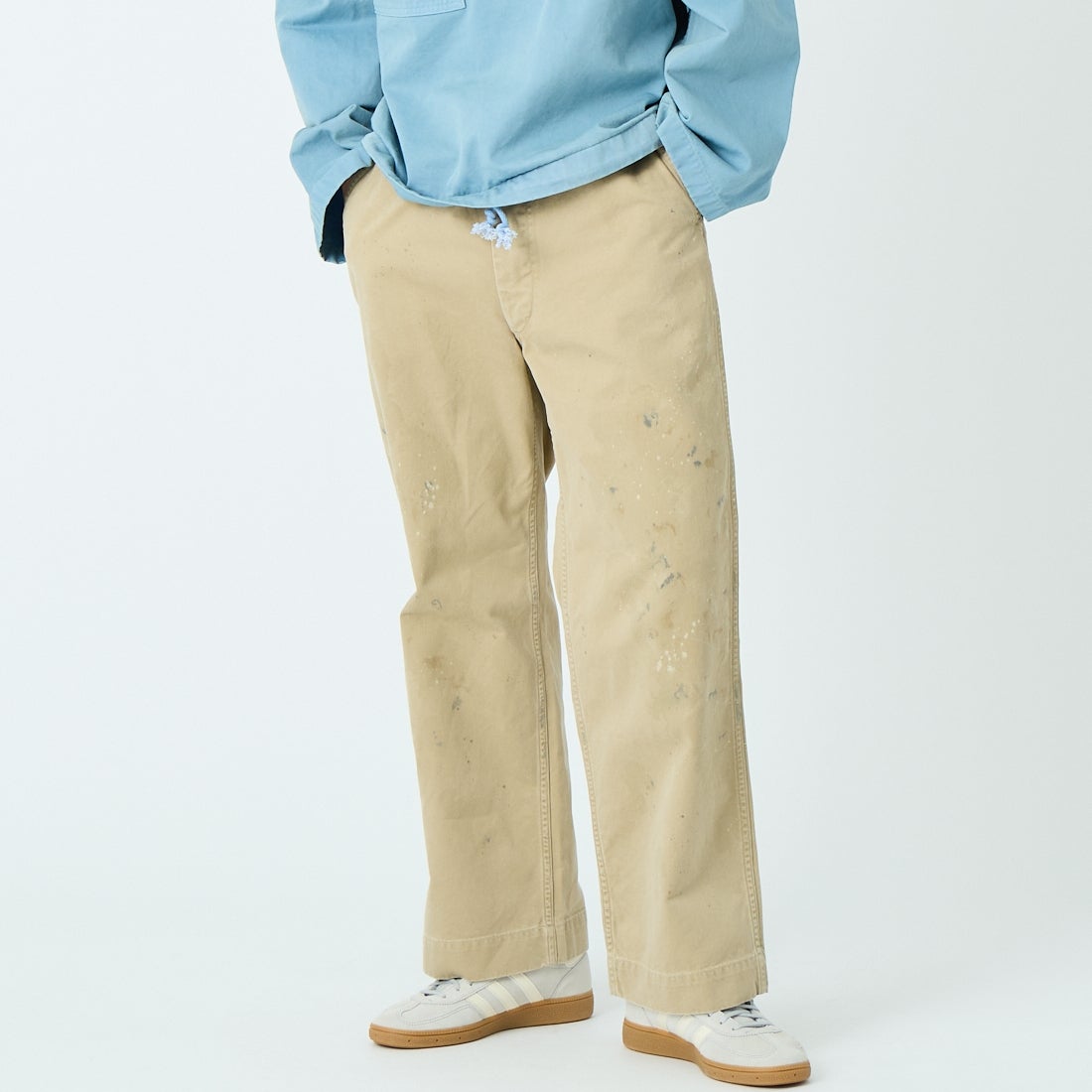 KHAKI&&モデル身長：179cm 着用サイズ：L&&