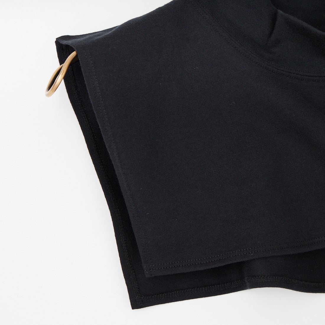 NEW VINTAGE GOLF [ニュービンテージゴルフ] フェイクモックネックTシャツ [NVG-0511] BLACK